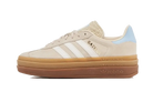 Adidas Gazelle Bold Wonder White Clear Sky, Wonder White/Cloud White/Clear Sky (JH5540)