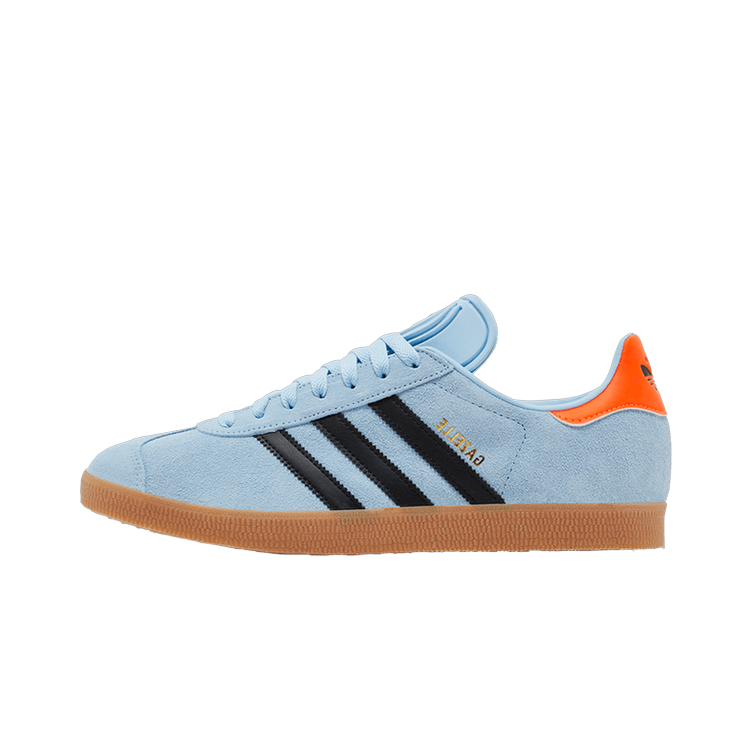 Adidas Gazelle Clear Sky Core Black, Clear Sky/Core Black/Gum (JI2076)