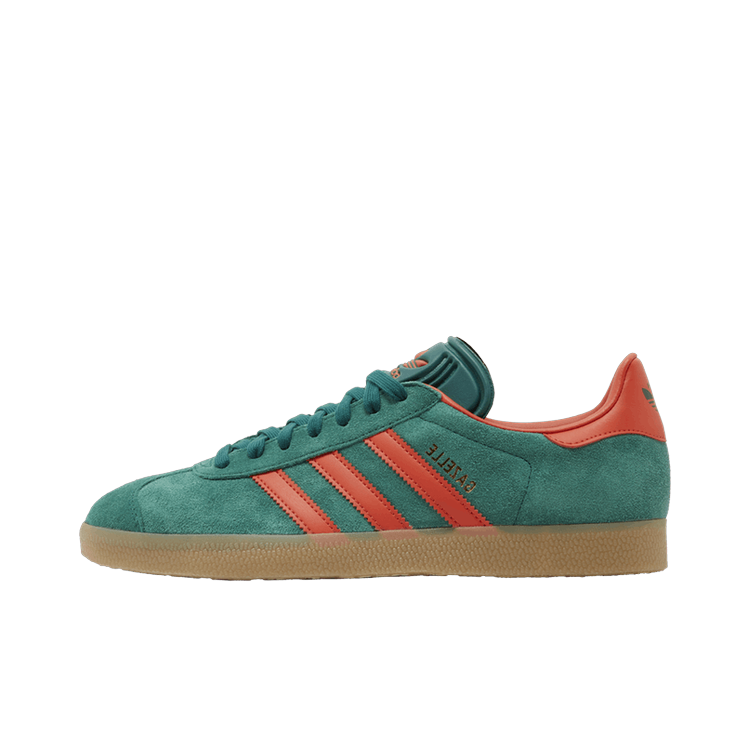 Adidas Gazelle Collegiate Green Preloved Red, Collegiate Green/Preloved Red/Gum (IG6200)