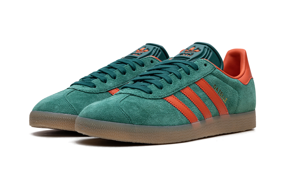 Adidas Gazelle Collegiate Green Preloved Red