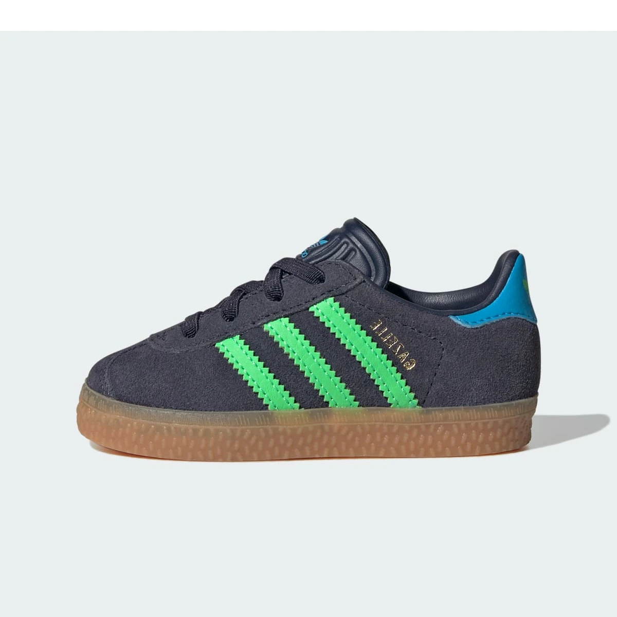 Adidas Gazelle Comfort Closure Shadow Navy Screaming Green (TD)