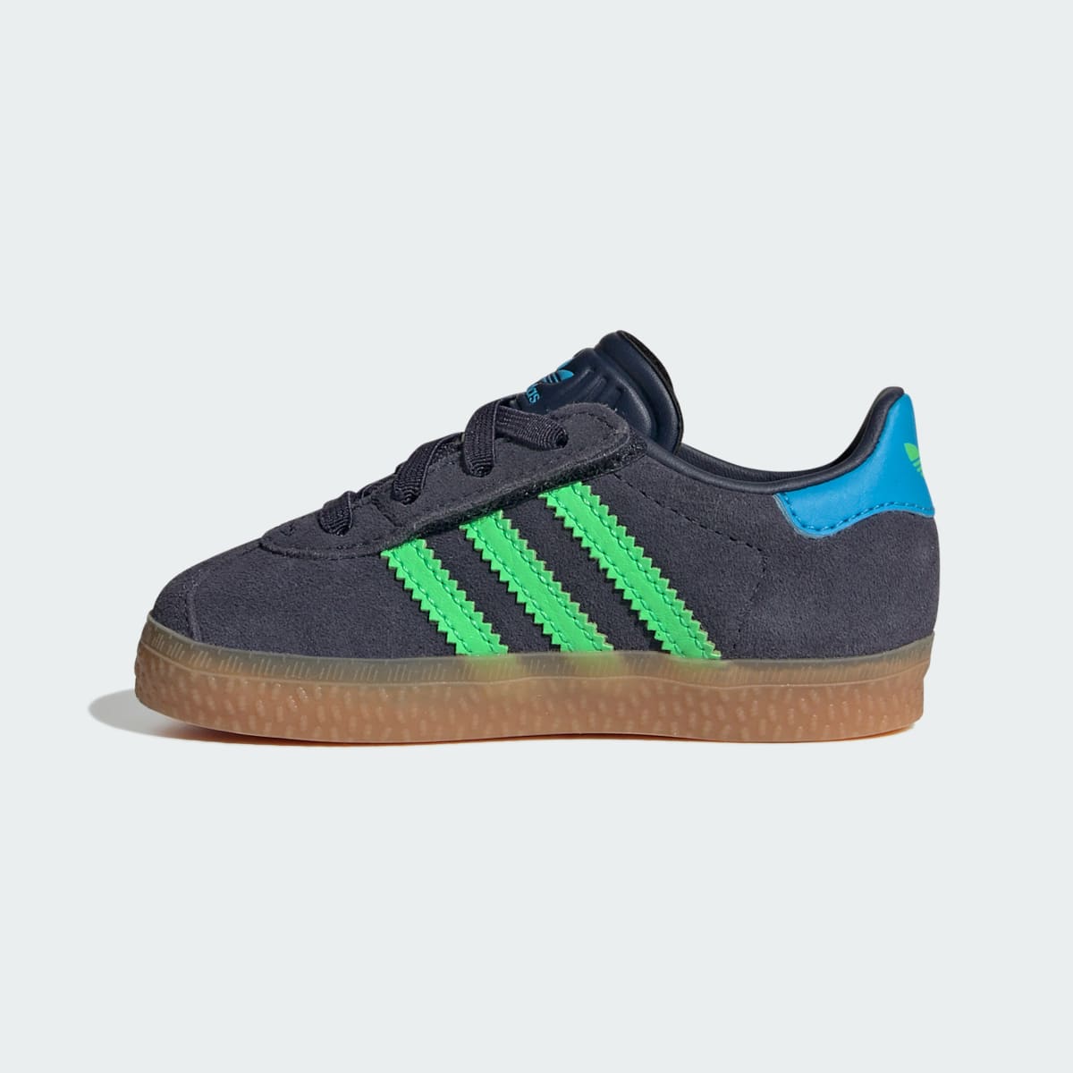 Adidas Gazelle Comfort Closure Shadow Navy Screaming Green (TD)