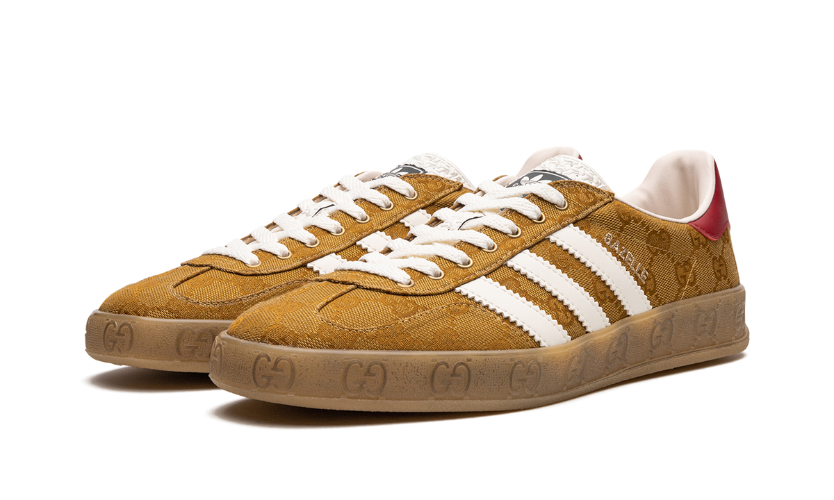 Adidas Gazelle Gucci Original GG Beige Brown