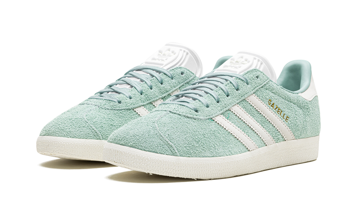 Adidas Gazelle Hazy Green Off White Cloud White