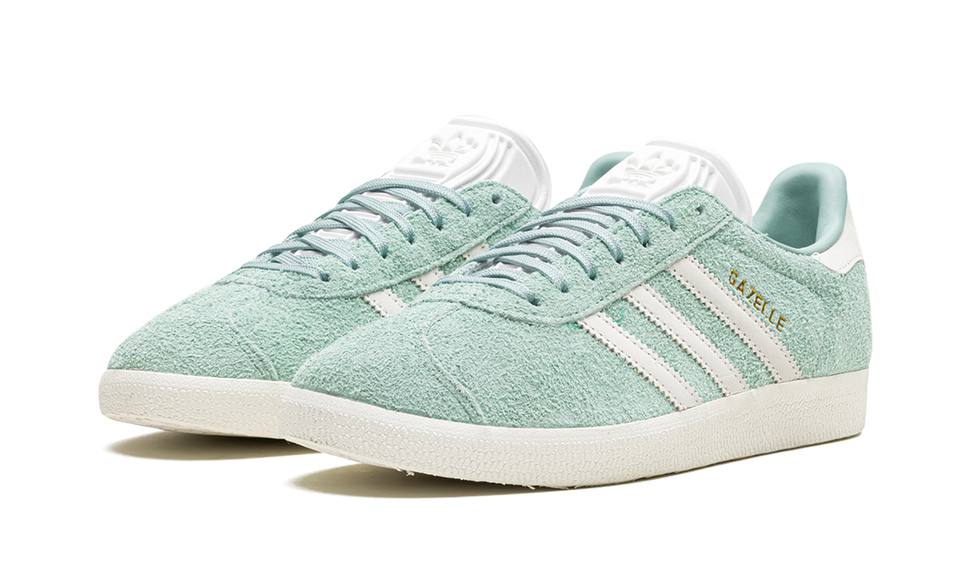Adidas Gazelle Hazy Green Off White Cloud White