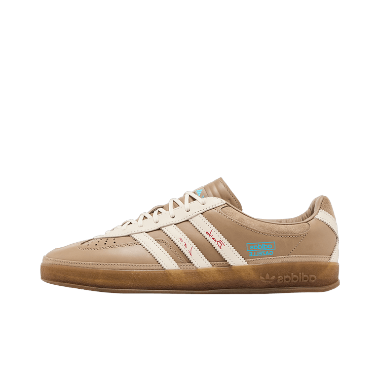 Adidas Gazelle Indoor Bad Bunny Lionel Messi La Voz De Los Fans, Cardboard/Cream White/Wild Brown (JR0182)