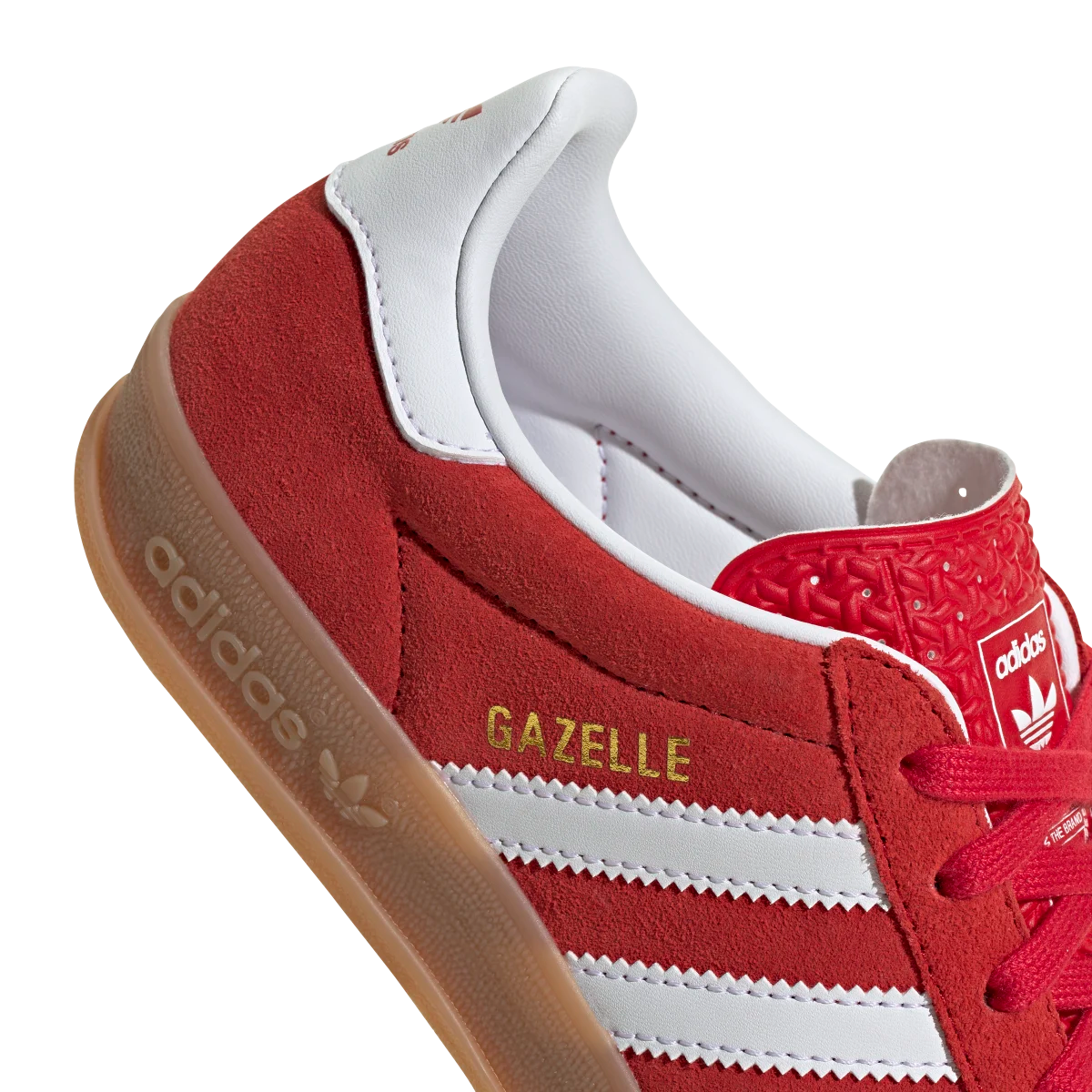 Adidas Gazelle Indoor Better Scarlet Cloud White Gum, Better Scarlet/Cloud White/Gum (JS3801)