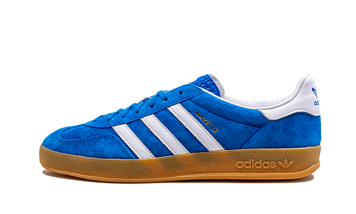 Adidas Gazelle Indoor Blue Bird Cloud White, Blue Bird/Cloud White/Gum (JI2061)