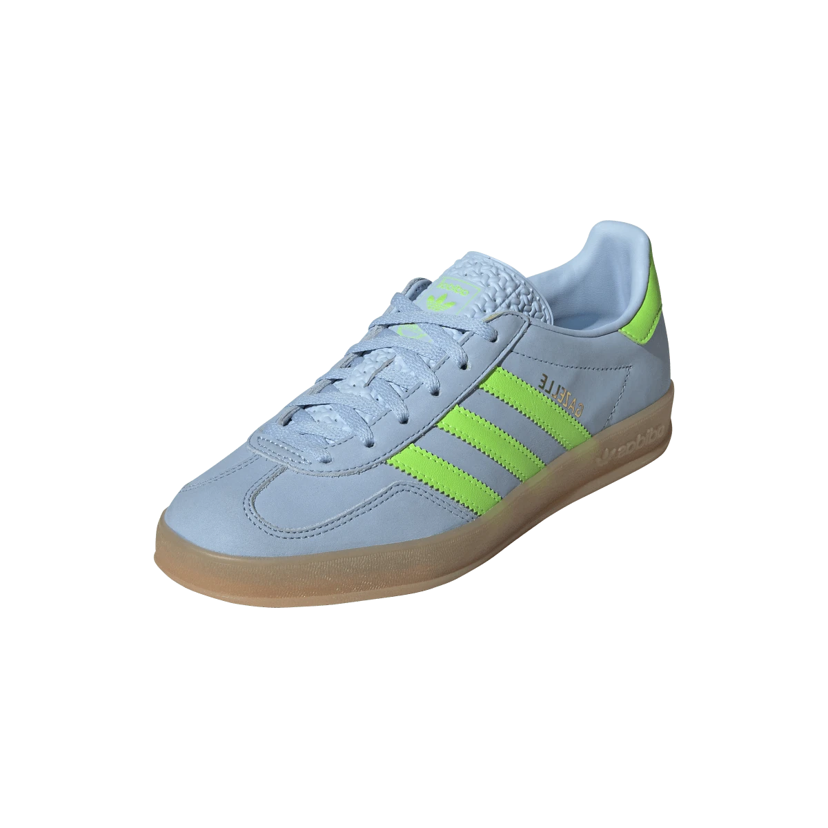 Adidas Gazelle Indoor Clear Sky Solar Green, Clear Sky/Solar Green/Gum (JI1372)