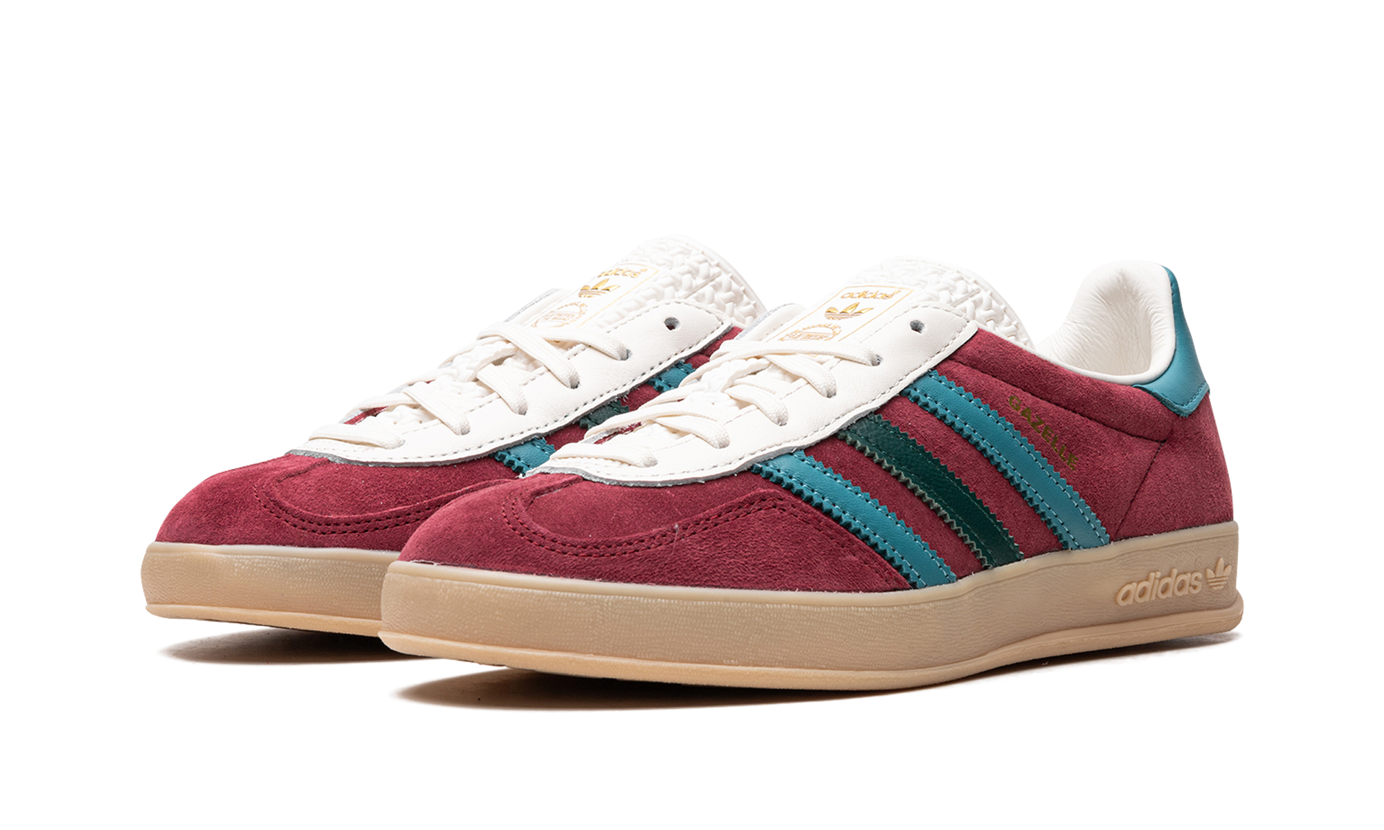 Adidas Gazelle Indoor Collegiate Burgundy Arctic Fusion