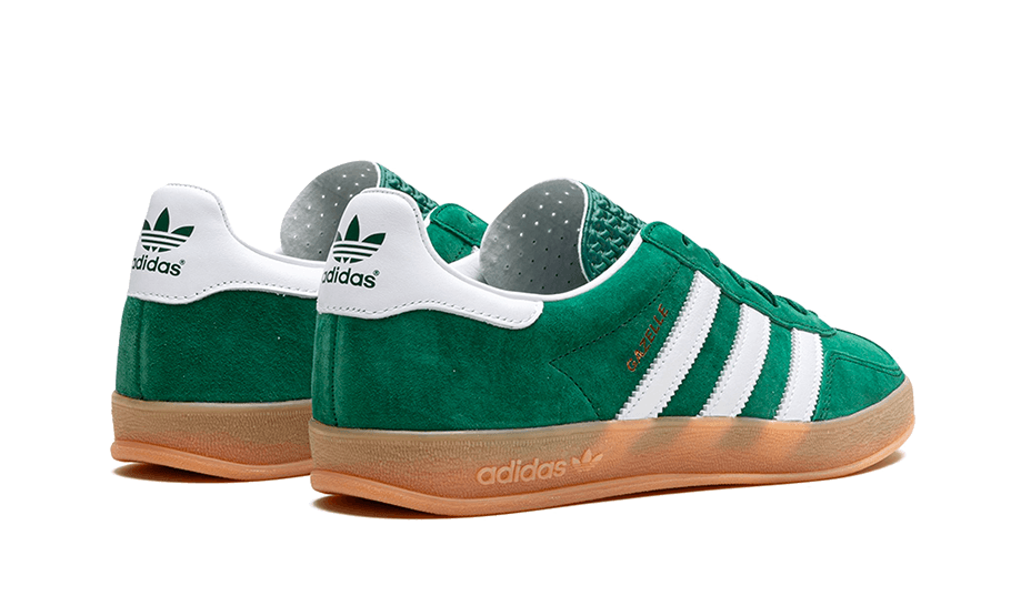 Adidas Gazelle Indoor Collegiate Green Gum, Collegiate Green/Footwear White/Gum 2 (IG1596)