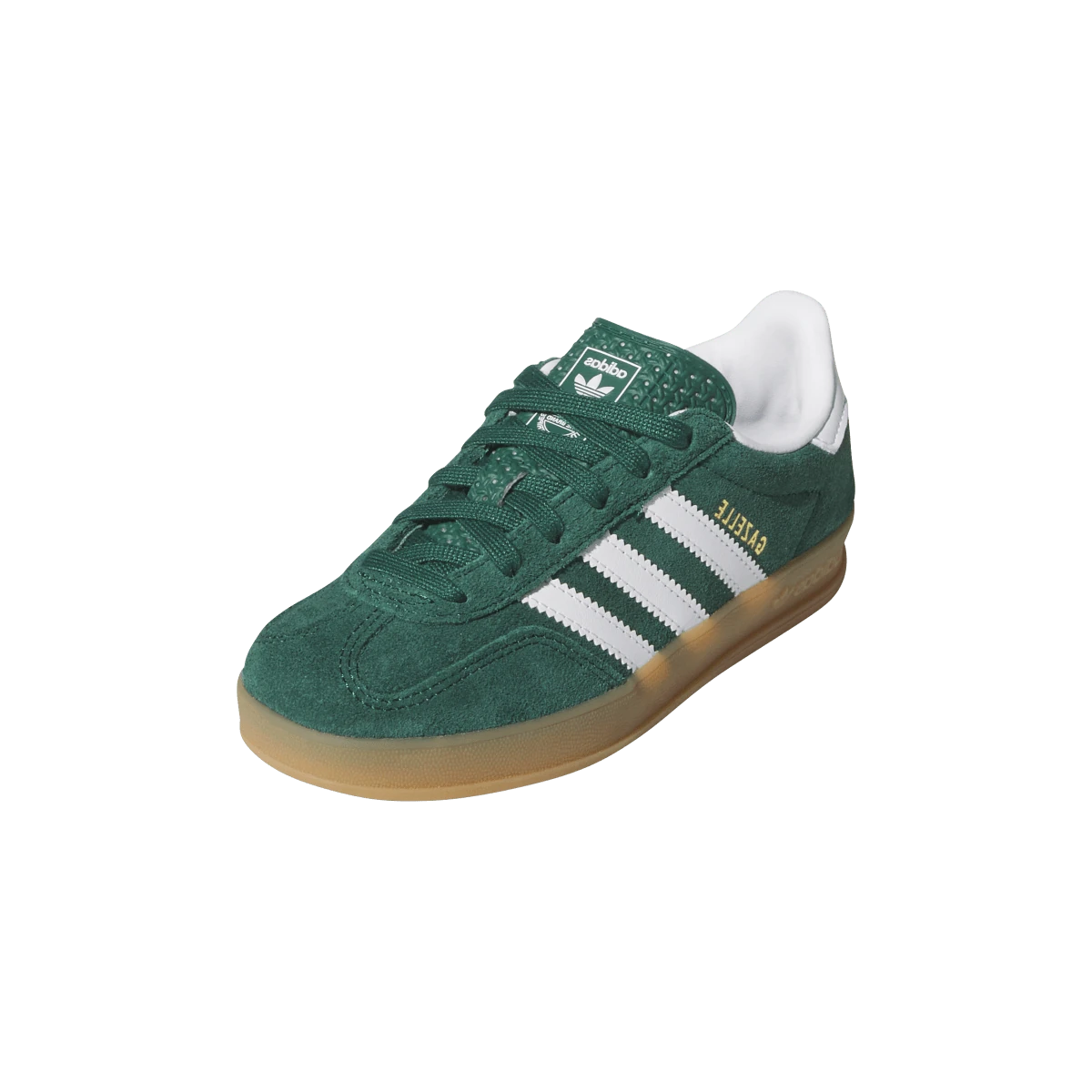 Adidas Gazelle Indoor Collegiate Green White Gum (PS)