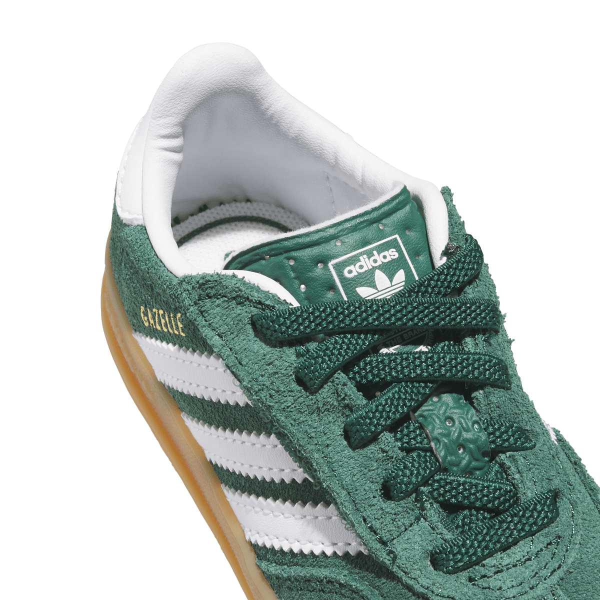 Adidas Gazelle Indoor Comfort Closure Collegiate Green White Gum (TD)
