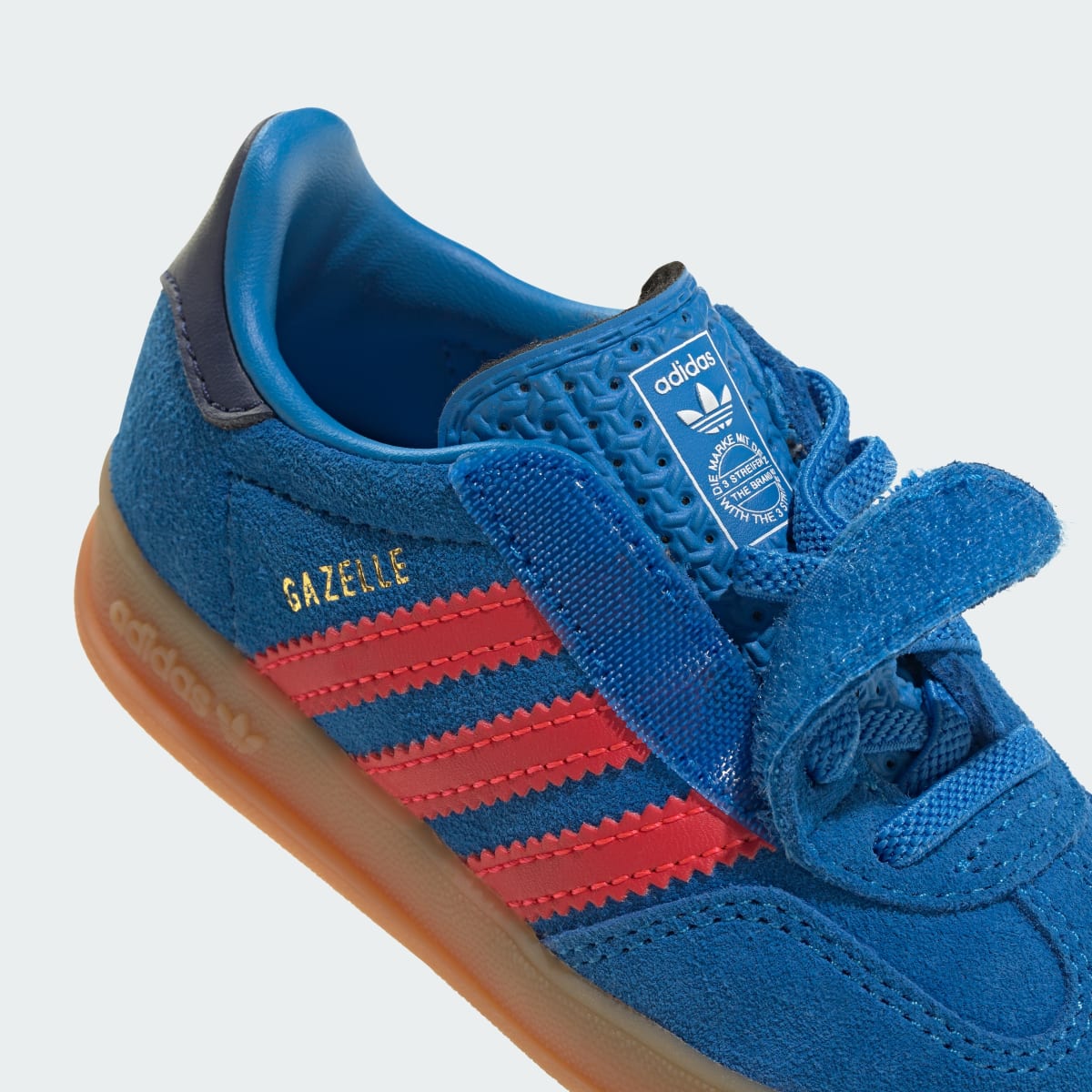 Adidas Gazelle Indoor Comfort Closure Lucid Ray Blue Lucid Red (TD)
