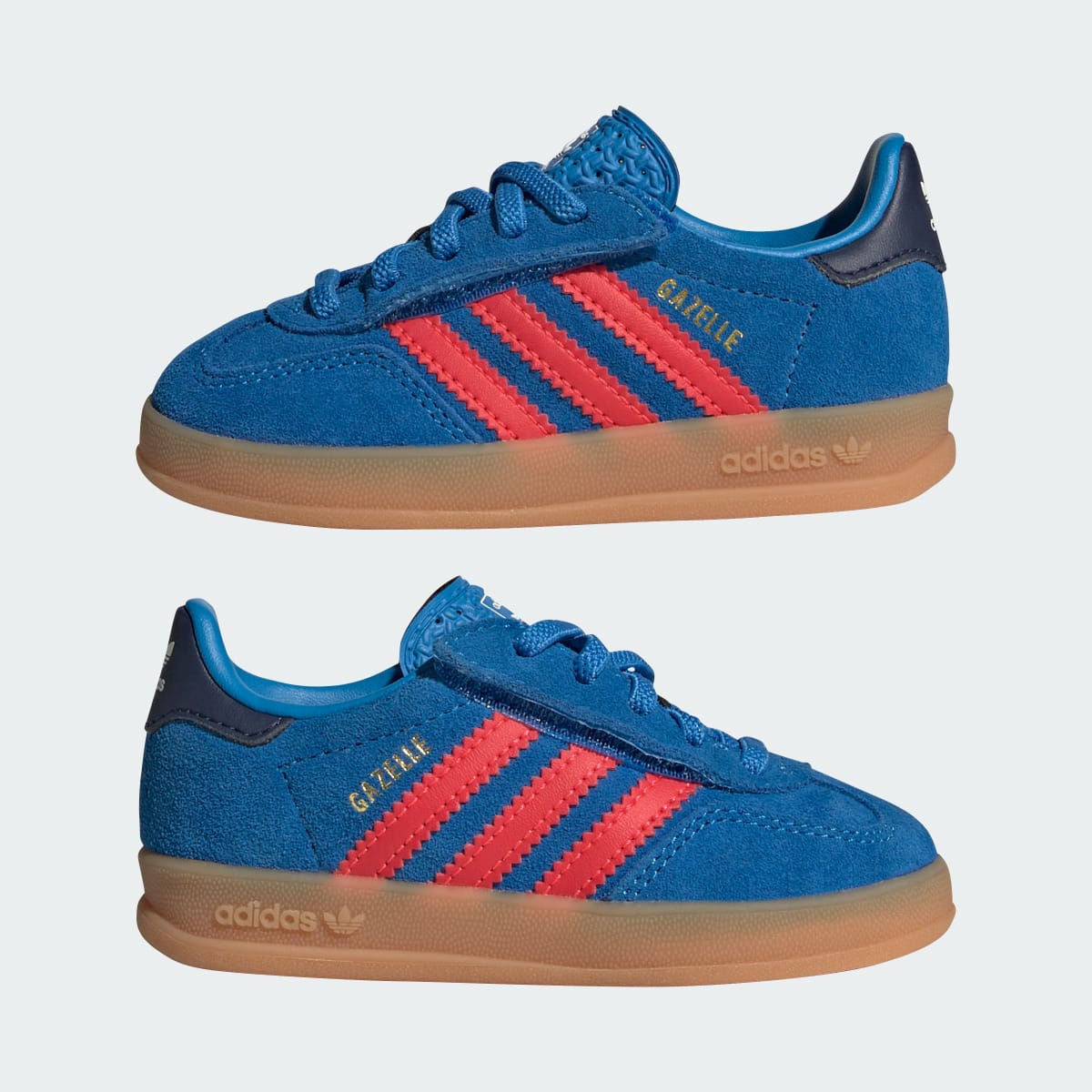 Adidas Gazelle Indoor Comfort Closure Lucid Ray Blue Lucid Red (TD)