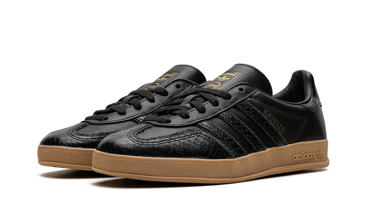 Adidas Gazelle Indoor Core Black Snakeskin
