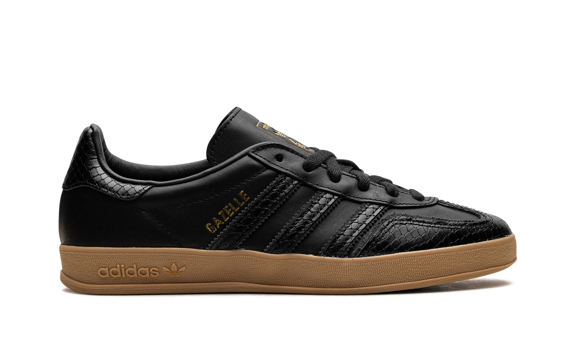 Adidas Gazelle Indoor Core Black Snakeskin