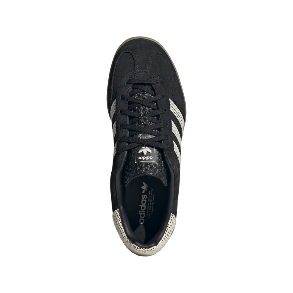 Adidas Gazelle Indoor Core Black Wonder White, Core Black/Wonder White/Gum (JI2755)