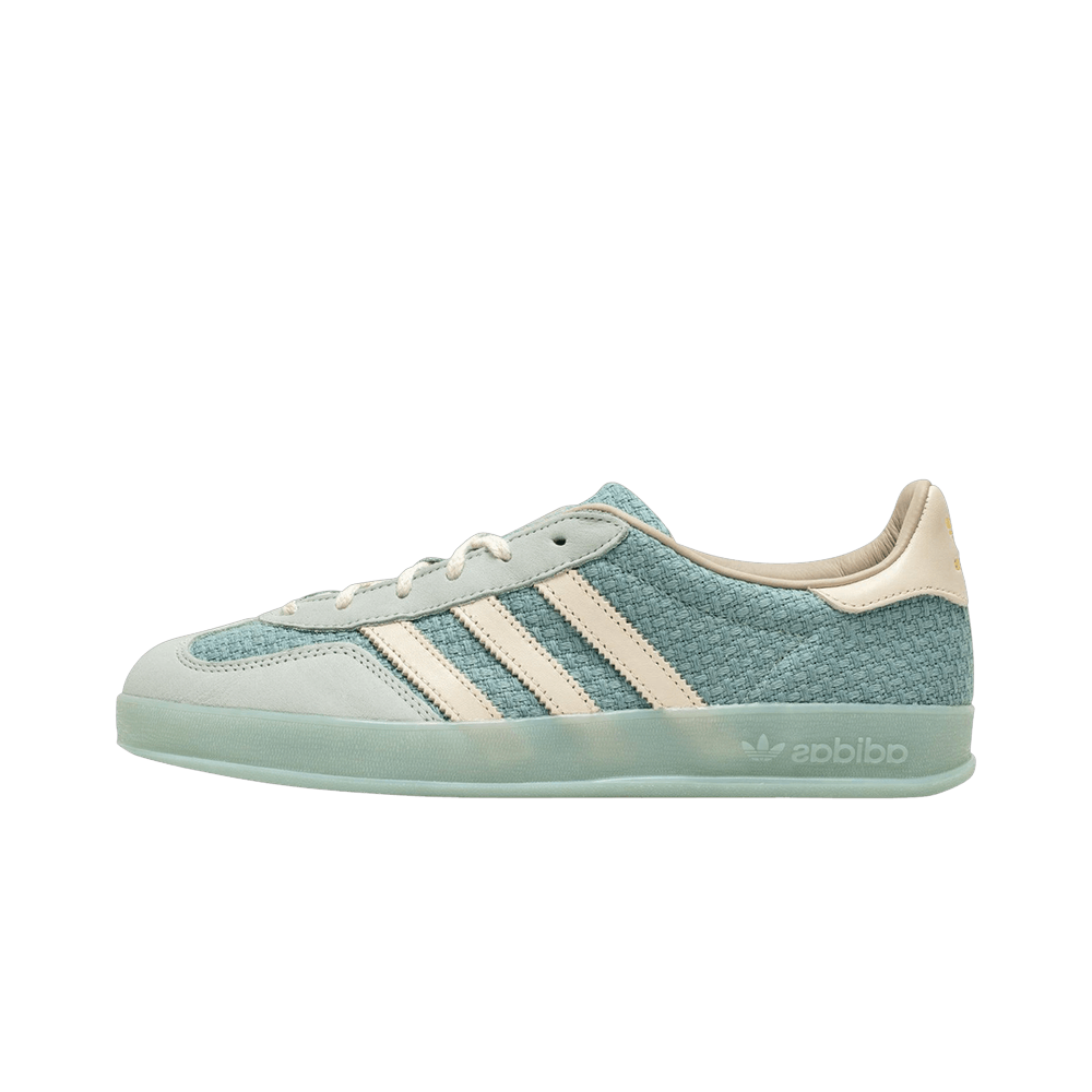 Adidas Gazelle Indoor Cotton Weave Pack Light Blue, Supplier Color/Wonder White/Supplier Color (JR8852)