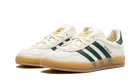 Adidas Gazelle Indoor Cream White Collegiate Green Gum, Cream White/Collegiate Green/Gum (IH7502)