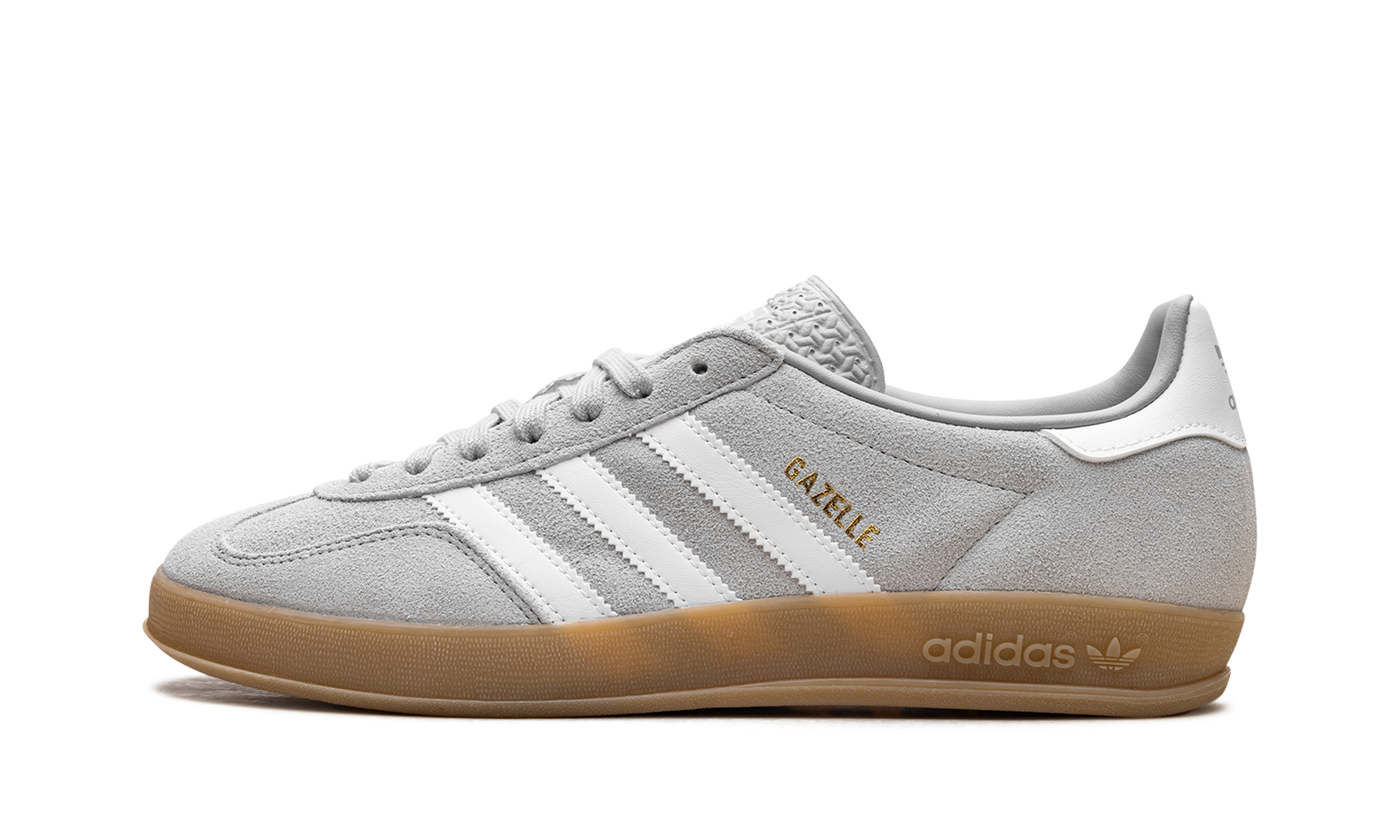 Adidas Gazelle Indoor Grey Cloud White Gold Metallic