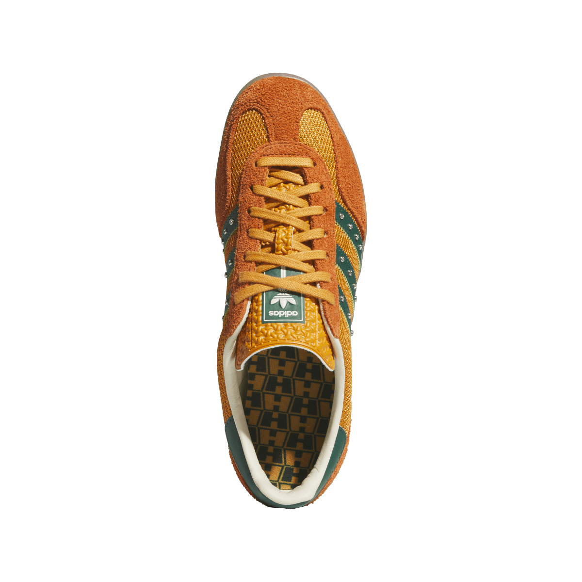 Adidas Gazelle Indoor Hardies Rust Orange Green