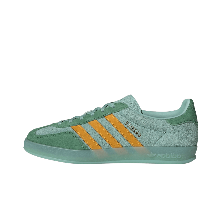 Adidas Gazelle Indoor Hazy Green Crew Yellow, Hazy Green/Preloved Green/Crew Yellow (IG6783)