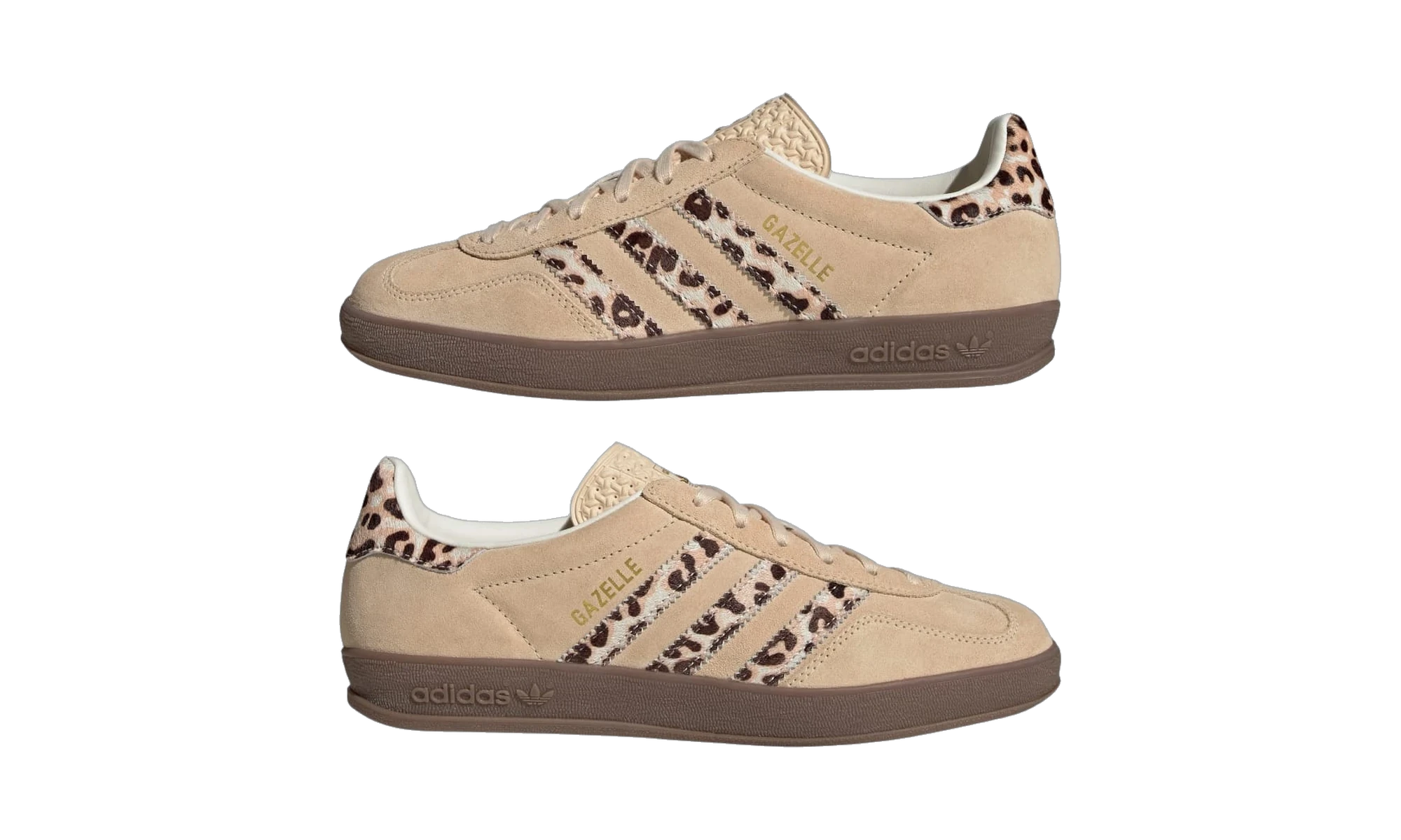 Adidas Gazelle Indoor Leopard Crystal Sand