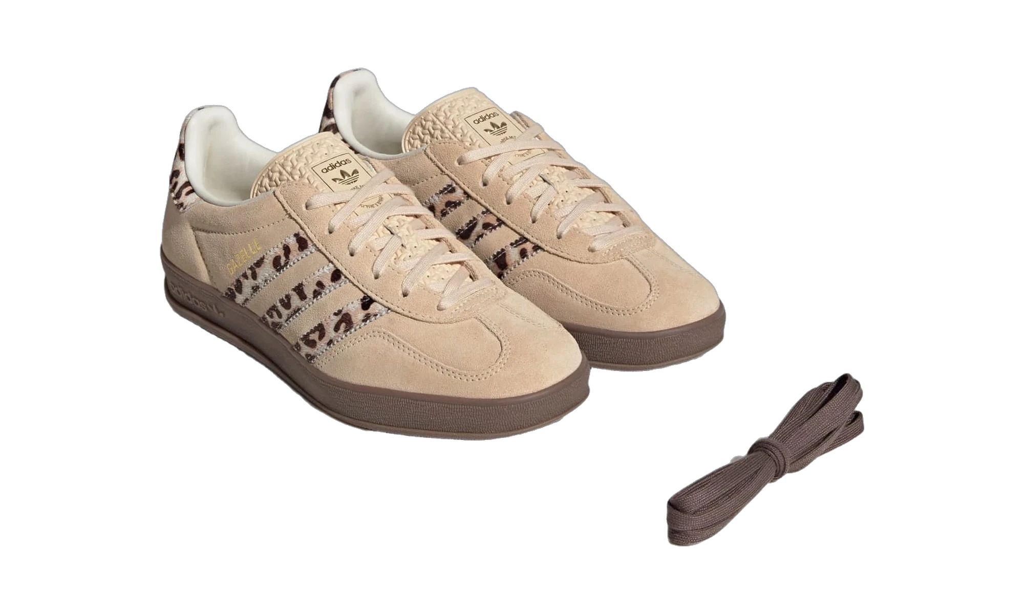 Adidas Gazelle Indoor Leopard Crystal Sand