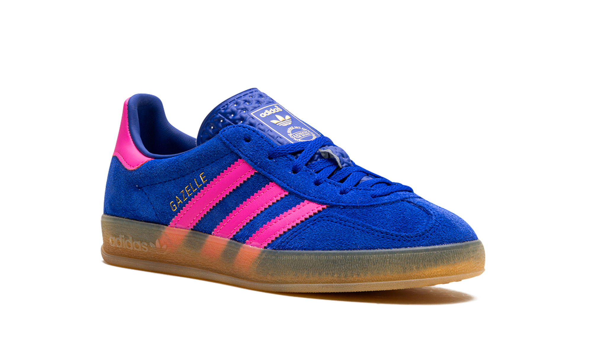 Adidas Gazelle Indoor Lucid Blue Pink