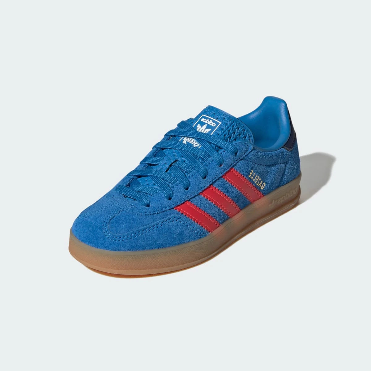 Adidas Gazelle Indoor Lucid Ray Blue Lucid Red (PS)