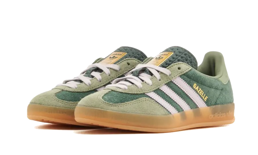 Adidas Gazelle Indoor Mineral Green Silver Dawn