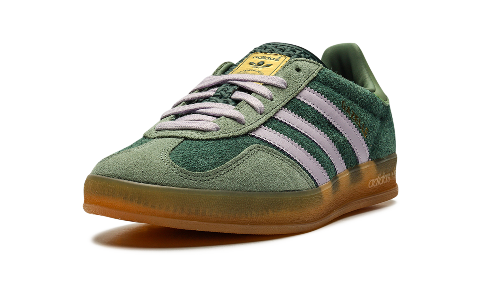 Adidas Gazelle Indoor Mineral Green Silver Dawn