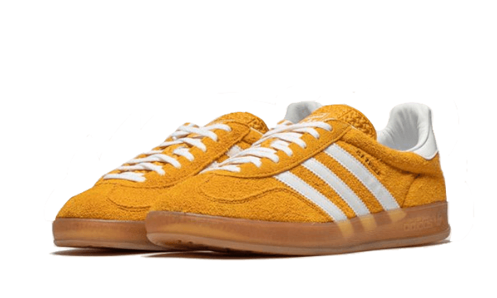 Adidas Gazelle Indoor Orange Peel White, Orange Peel/Cloud White/Gold Metallic (HQ8716)