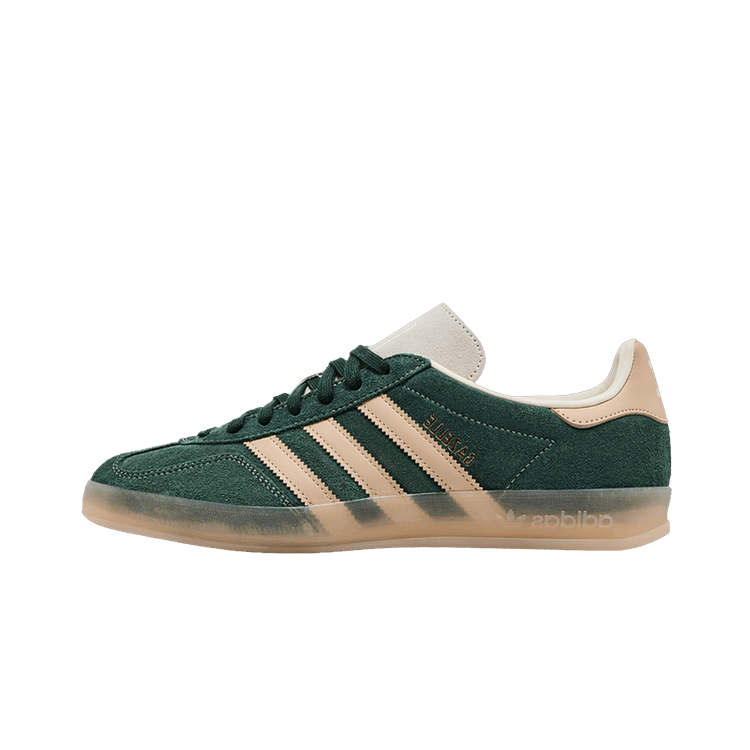 Adidas Gazelle Indoor Shadow Green Warm Sandstone, Shadow Green/Warm Sandstone/Wonder White (JH5402)