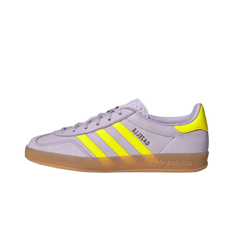 Adidas Gazelle Indoor Silver Dawn Solar Yellow, Silver Dawn/Solar Yellow/Gum (IH5492)