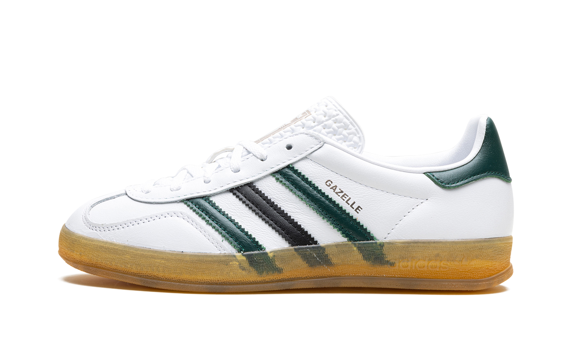Adidas Gazelle Indoor White Collegiate Green