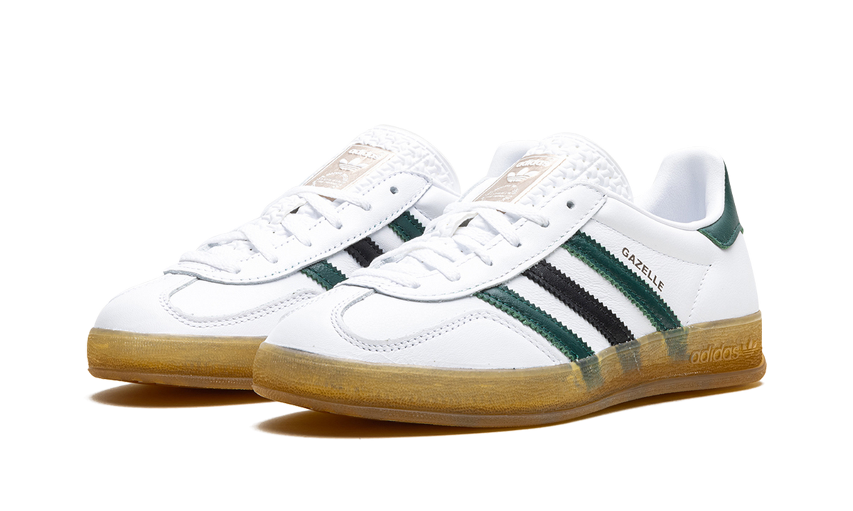 Adidas Gazelle Indoor White Collegiate Green