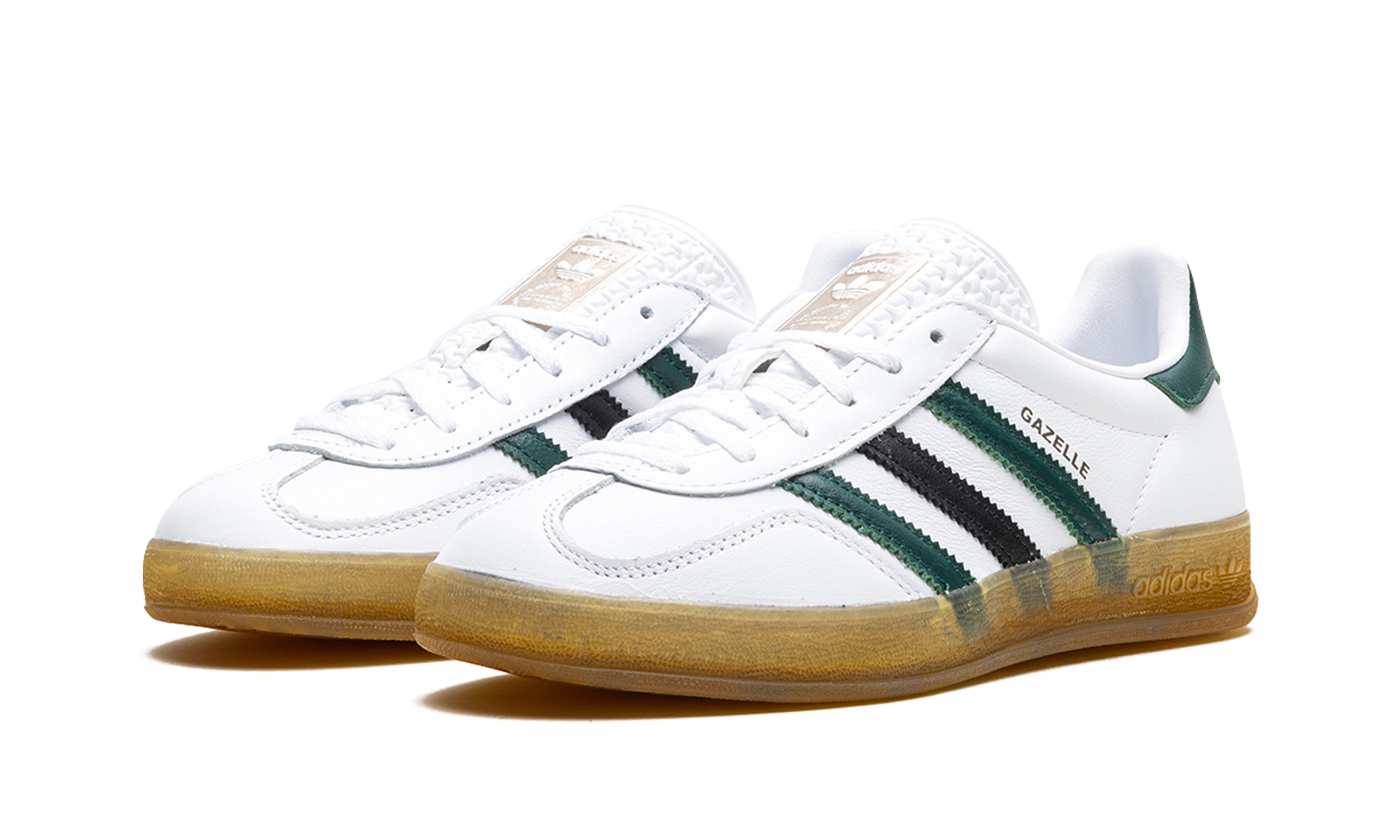 Adidas Gazelle Indoor White Collegiate Green