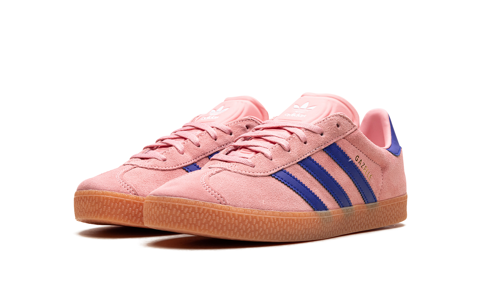 Adidas Gazelle J Semi Pink Spark Lucid Blue