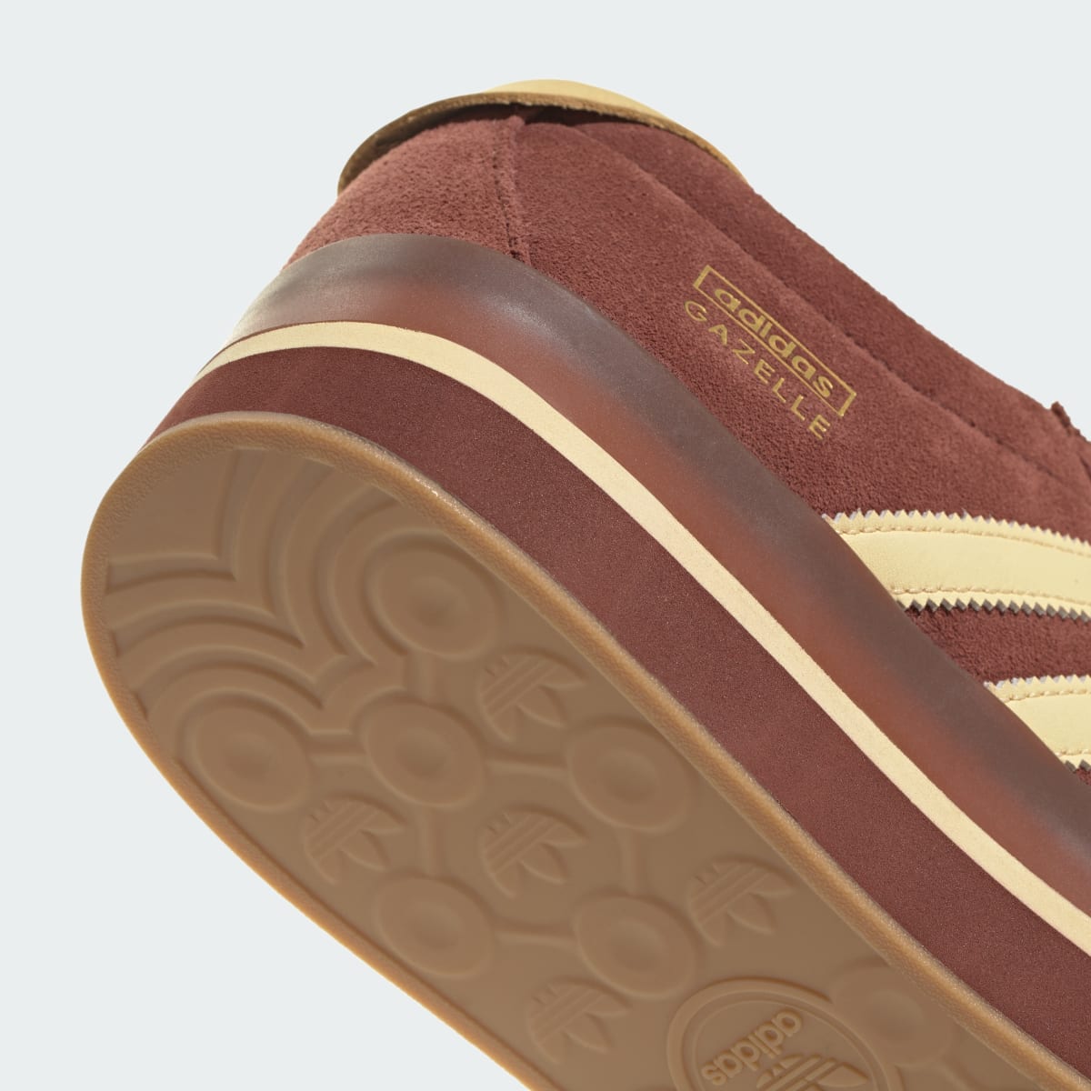 Adidas Gazelle Stack Fox Brown Orange Tint