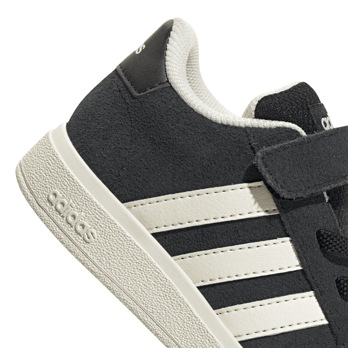 Adidas Grand Court 2.0 Core Black Off White Cloud White (TD)