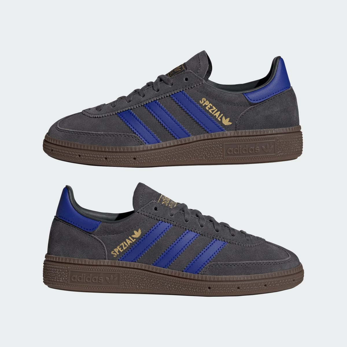 Adidas Handball Spezial Carbon Lucid Blue Gum