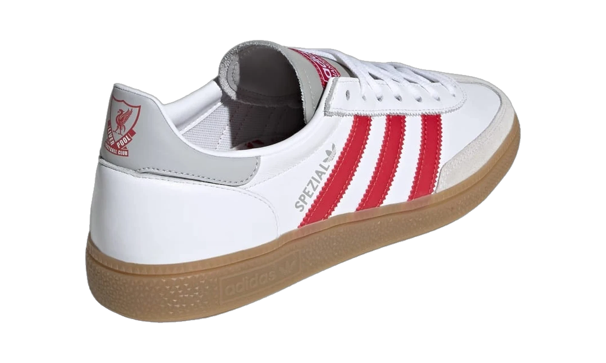 Adidas Handball Spezial Liverpool FC White Strawberry Red