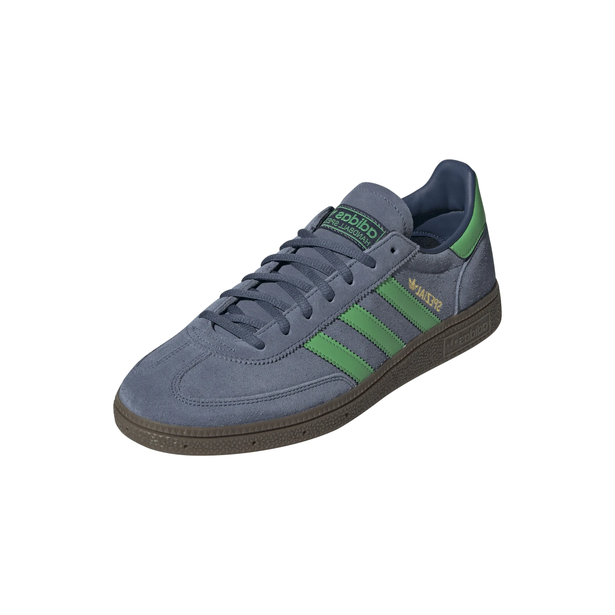 Adidas Handball Spezial Preloved Ink Semi Screaming Green, Preloved Ink/Semi Screaming Green/Gold Metallic (JH5437)