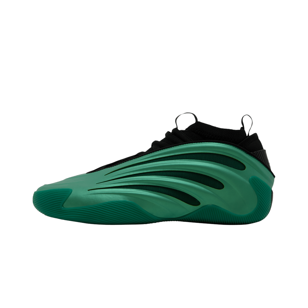Adidas Harden Vol. 9 Metamorphosis, Semi Court Green/Core Black/Screaming Green (JH6484)
