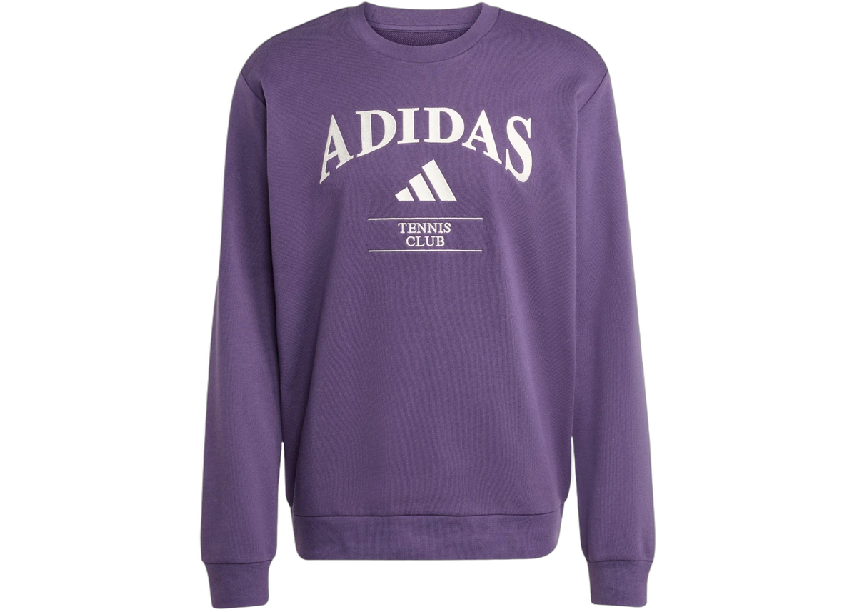 Adidas Heritage Graphic Crew Sweatshirt Aurora Plum