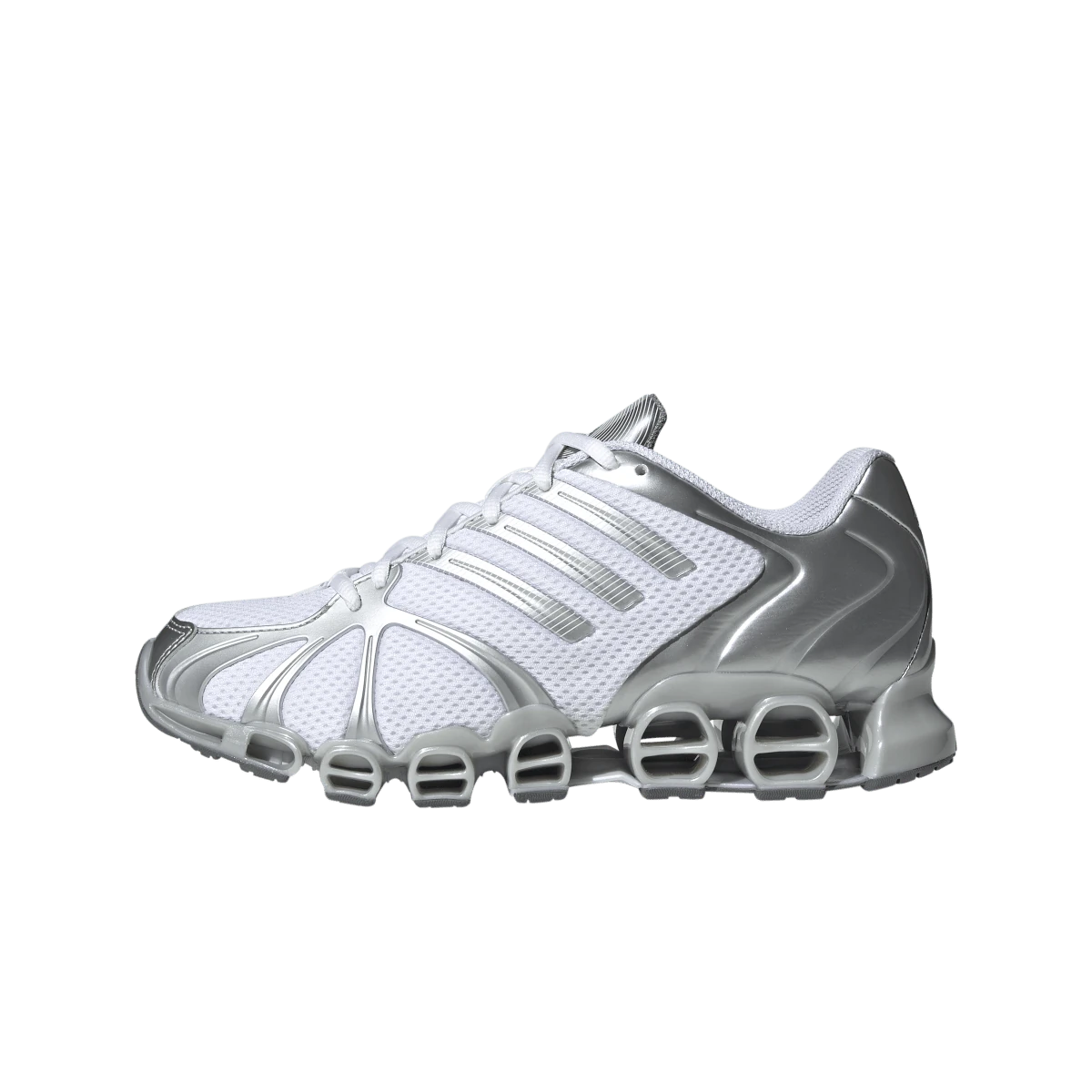 Adidas Mega Ghostride Cloud White Silver Metallic Matte Silver