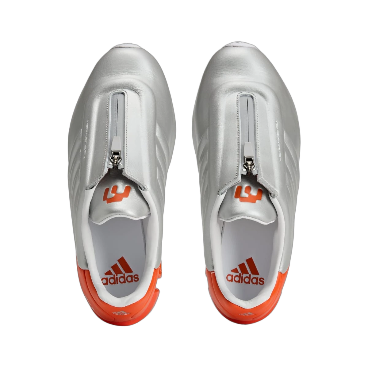 Adidas Megaride S2 Miaou Silver Metallic Semi Impact Orange