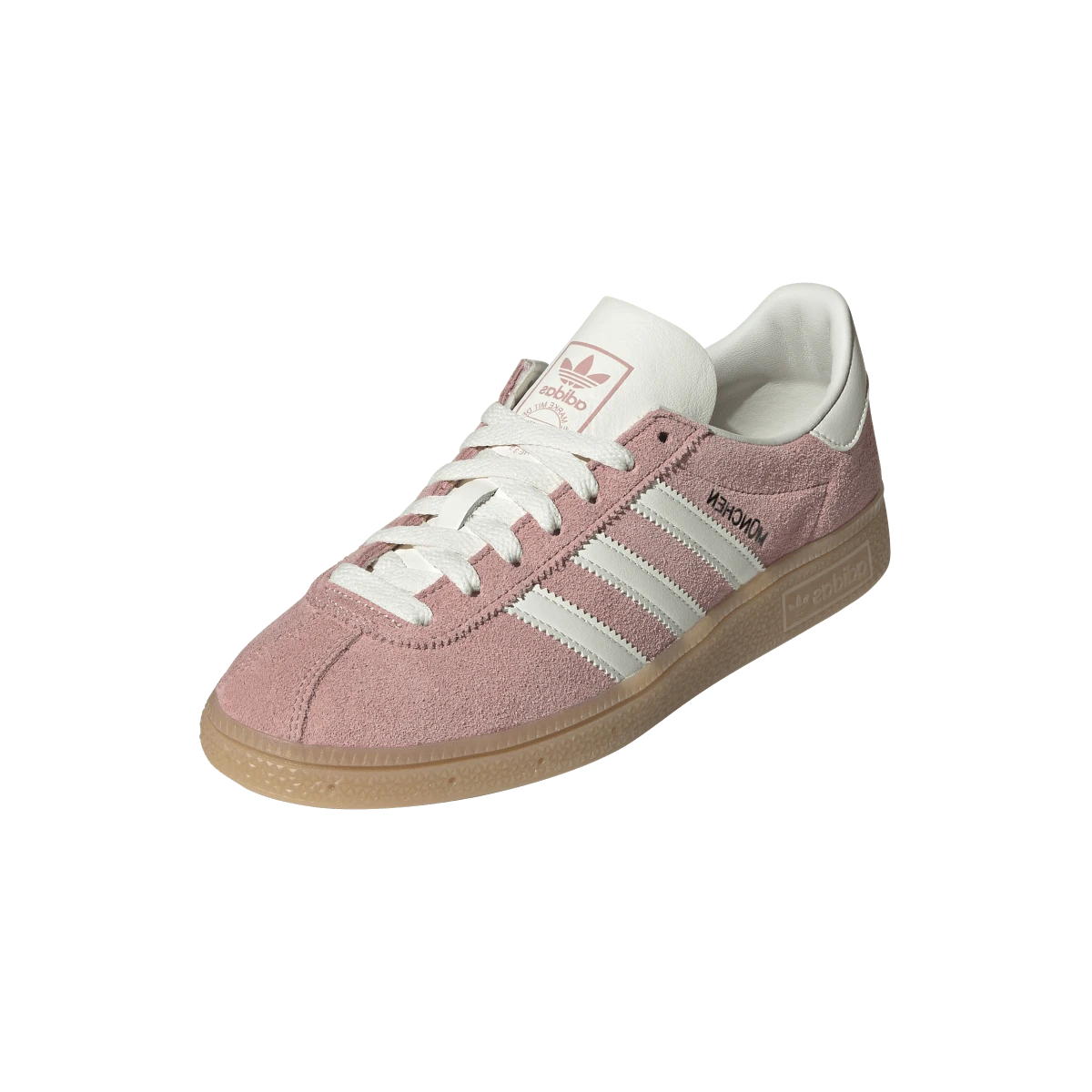 Adidas Muenchen Wonder Mauve Off White Silver Metallic, Wonder Mauve/Off White/Silver Metallic (JS3992)